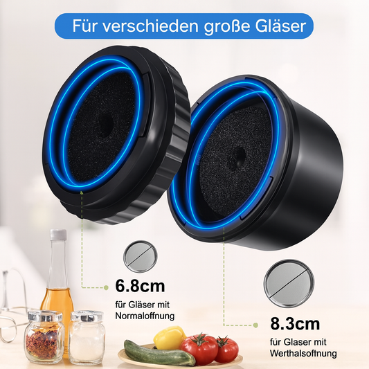 FoodSaver Mini Vakuumierer Deckel und Bedienung