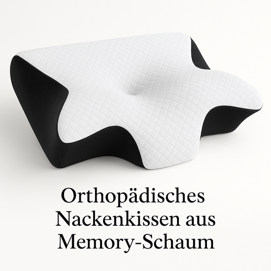 NeckHaven ergonomisches Nackenkissen mit Memory Foam für erholsamen Schlaf
