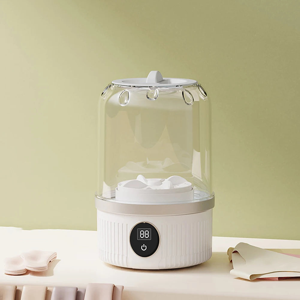 TravelClean kompakte Waschmaschine Detailansicht
