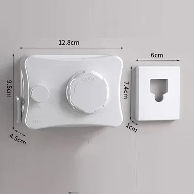 FlexiClean Wäscheleine in Verwendung mit aufgehängter Wäsche
