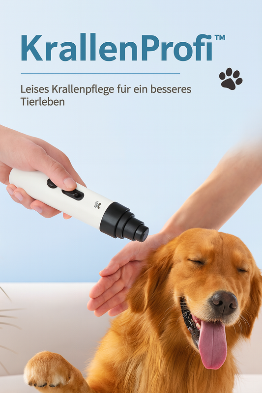 KrallenProfi elektrischer Krallenschleifer für Hunde und Katzen leise
