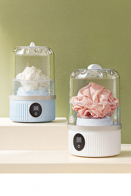 TravelClean kompakte Reise-Waschmaschine für unterwegs weiß
