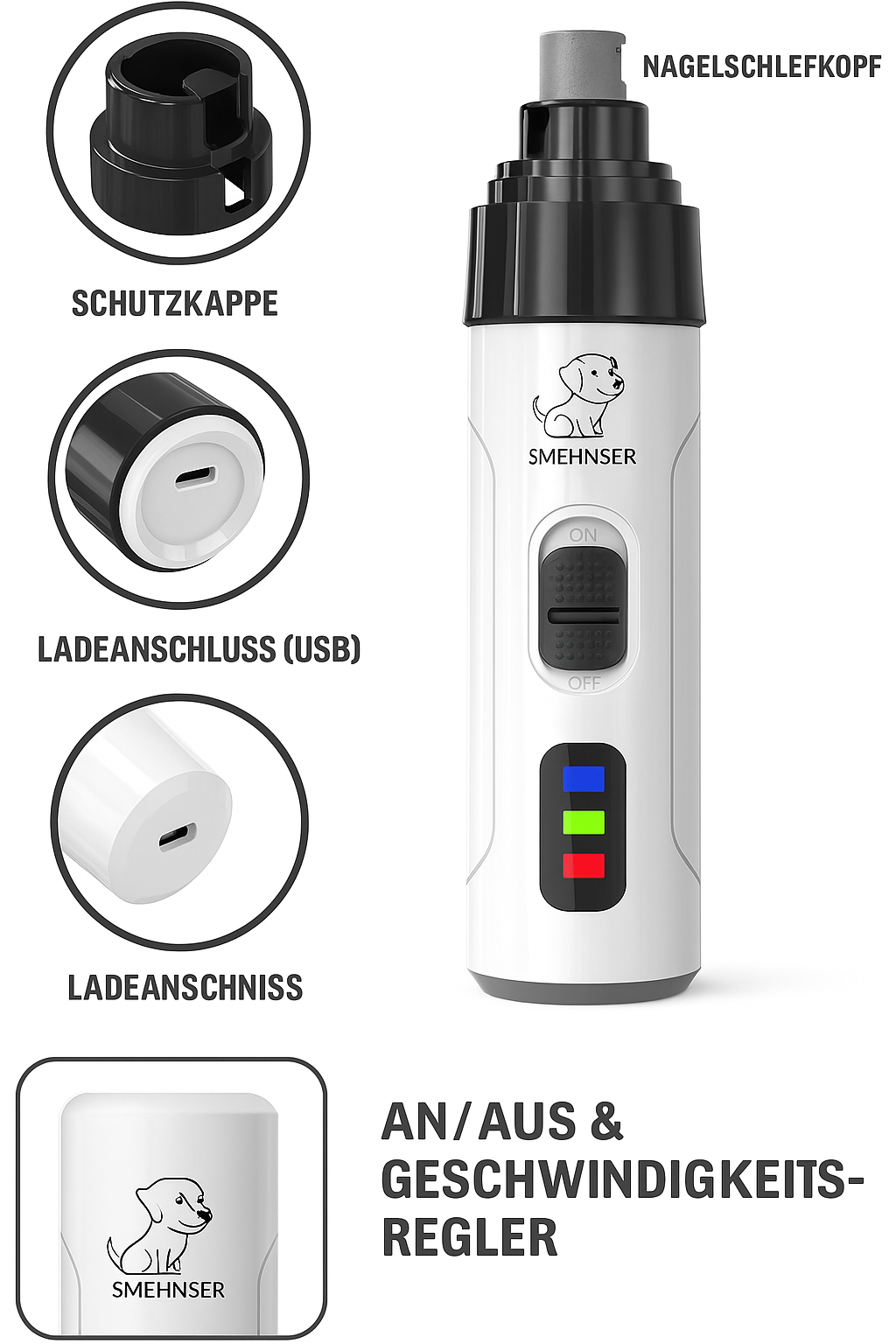 KrallenProfi Krallenschleifer Informationen und Anwendung
