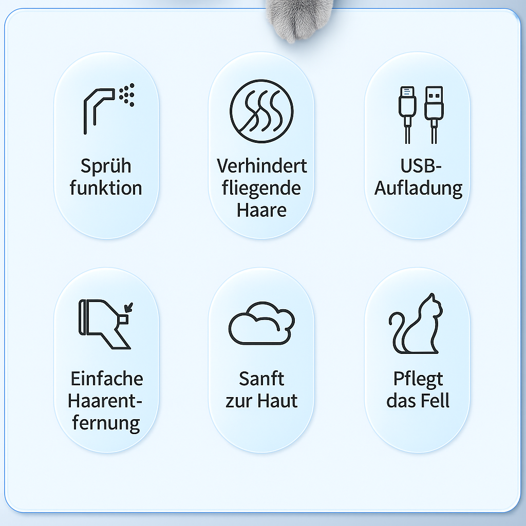 Fellfreund Bürste technische Spezifikationen

